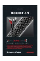 Audioquest Rocket 44 SBW - reproduktorové kabely Single-BiWire, vidličky stříbrné (4)