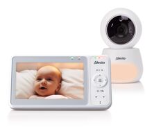 Alecto DVM2050 - videochůvička s HD kamerou, barevným displejem a nočním světlem, bílá (1)