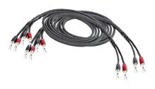 Audioquest Rocket 44 SBW - reproduktorové kabely Single-BiWire, vidličky stříbrné (2)